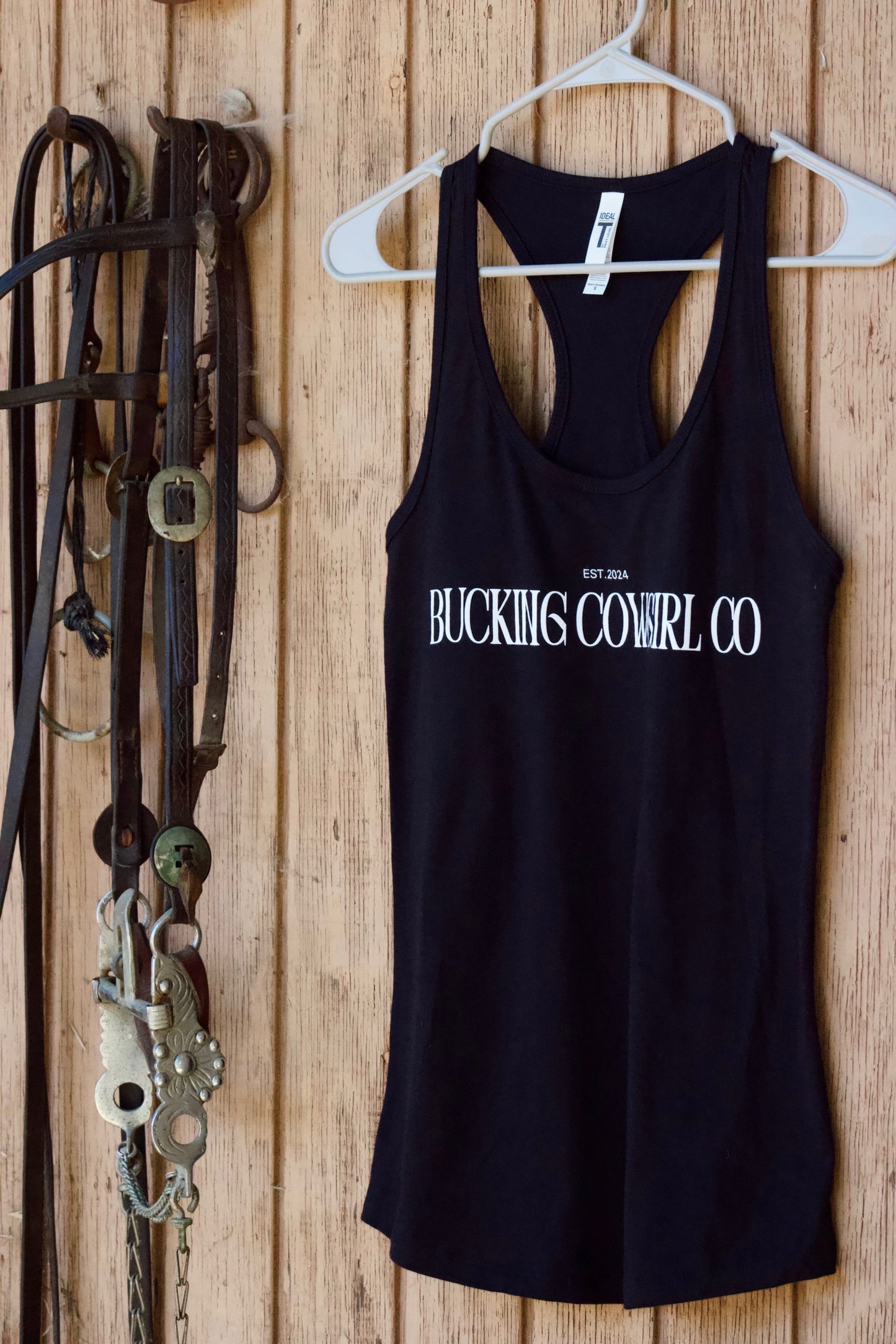 BuckingCowgirlCo Racerback Tank